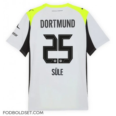 Borussia Dortmund Niklas Sule #25 Udebanetrøje 2025-26 Kortærmet Borussia Dortmund Niklas Sule #25 Udebanetrøje 2025-26 Kortærmet